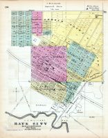 Hays City, Kansas State Atlas 1887